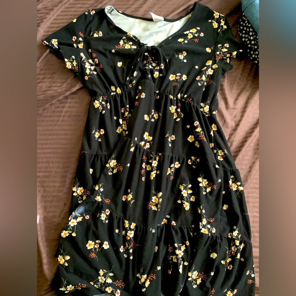 Floral Skater Sundress